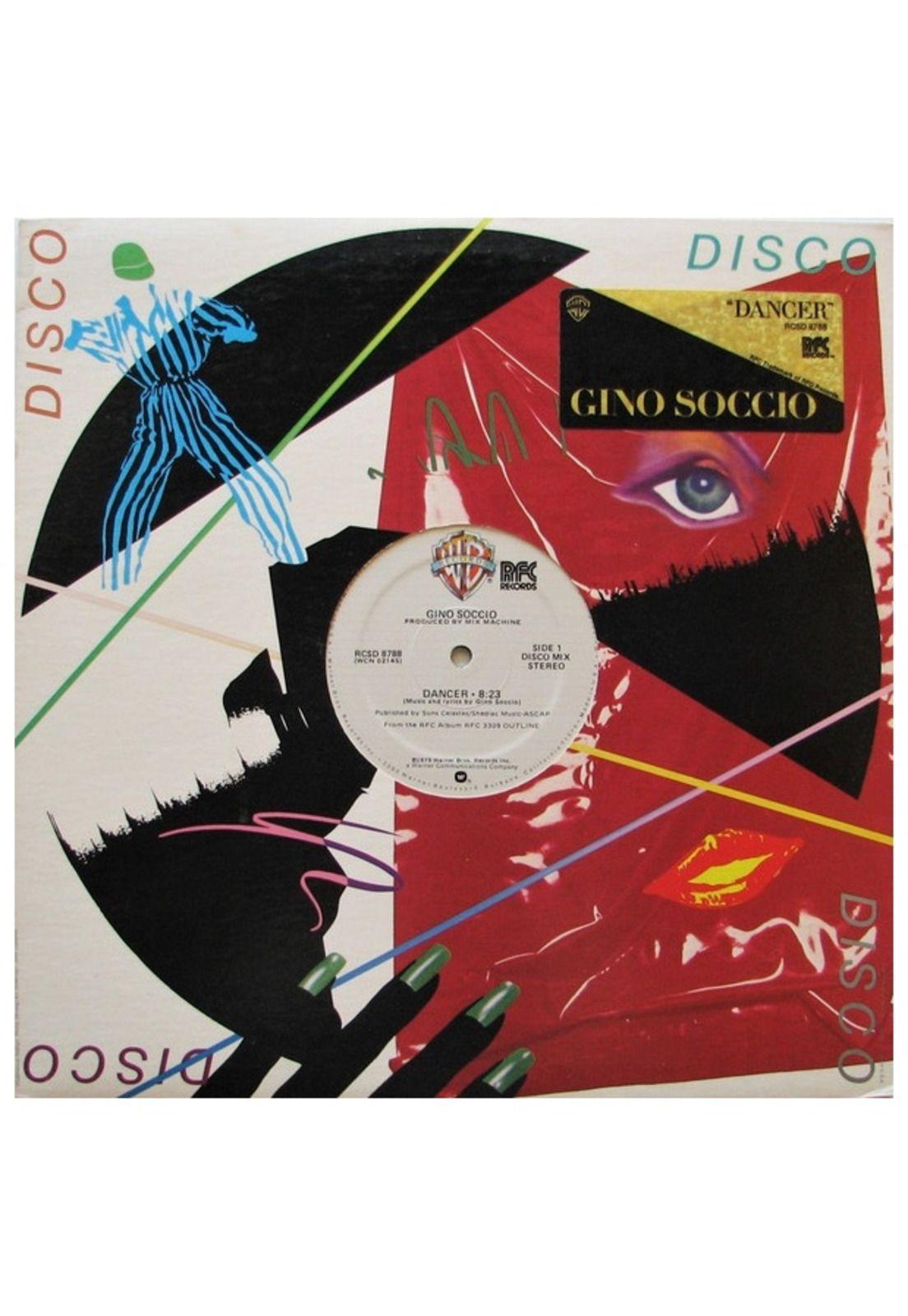 GINO SOCCIO - DANCER | 12" MAXI SINGLE USADO-0