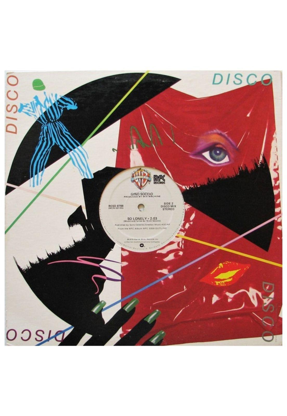 GINO SOCCIO - DANCER | 12" MAXI SINGLE USADO-1