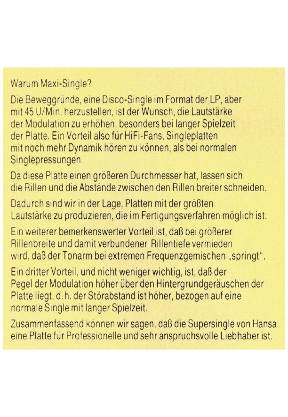 BONEY M. - RASPUTIN | 12" MAXI SINGLE VINILO USADO-4