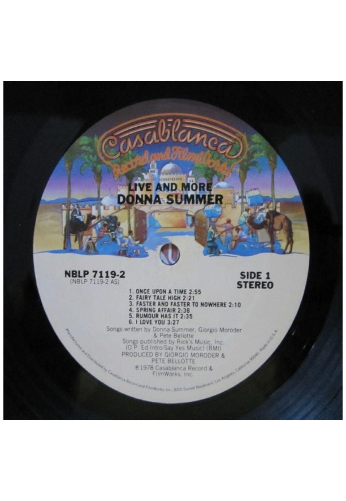 DONNA SUMMER - LIVE AND MORE (2LP) | VINILO USADO-7