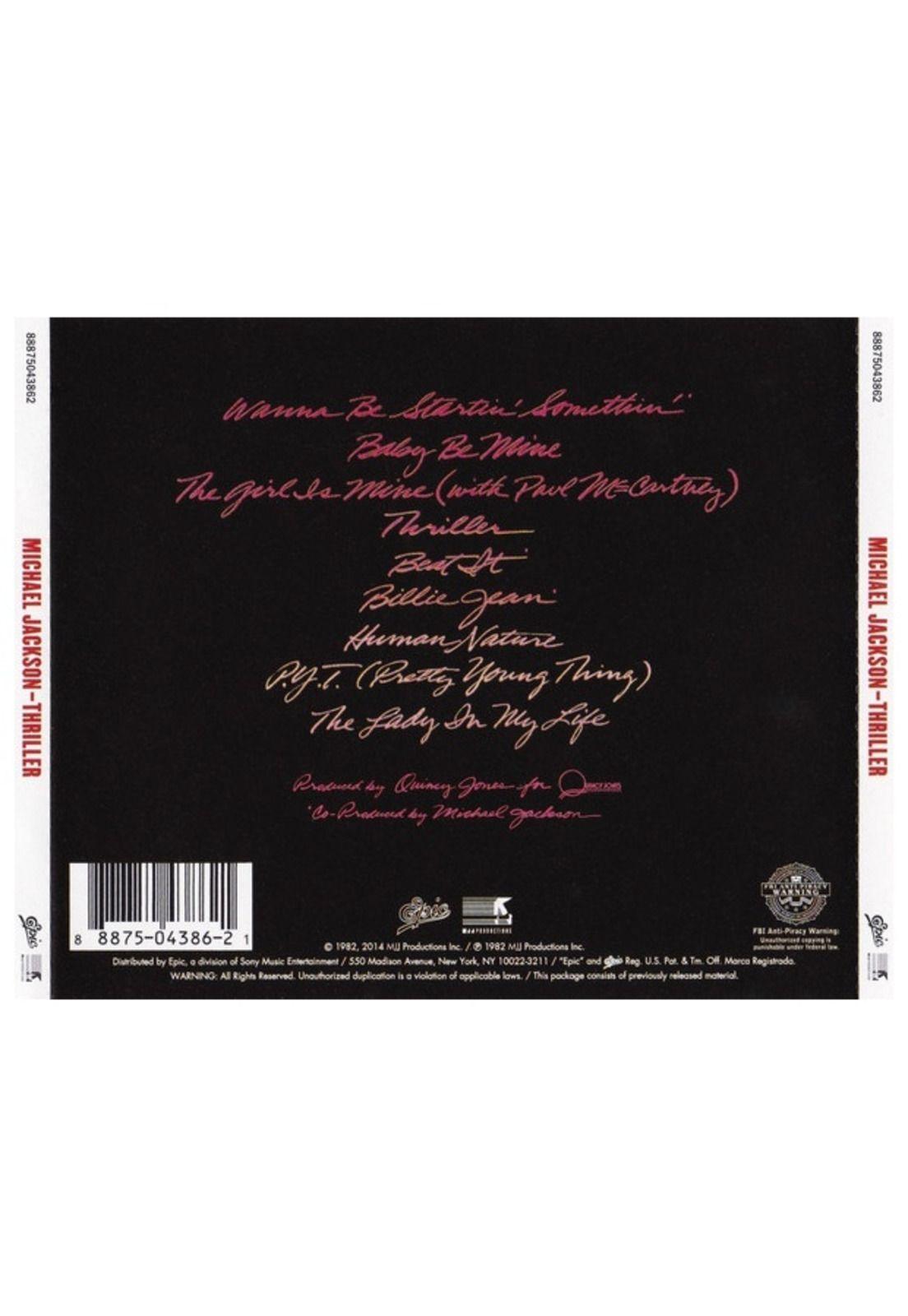 MICHAEL JACKSON - THRILLER | CD-1