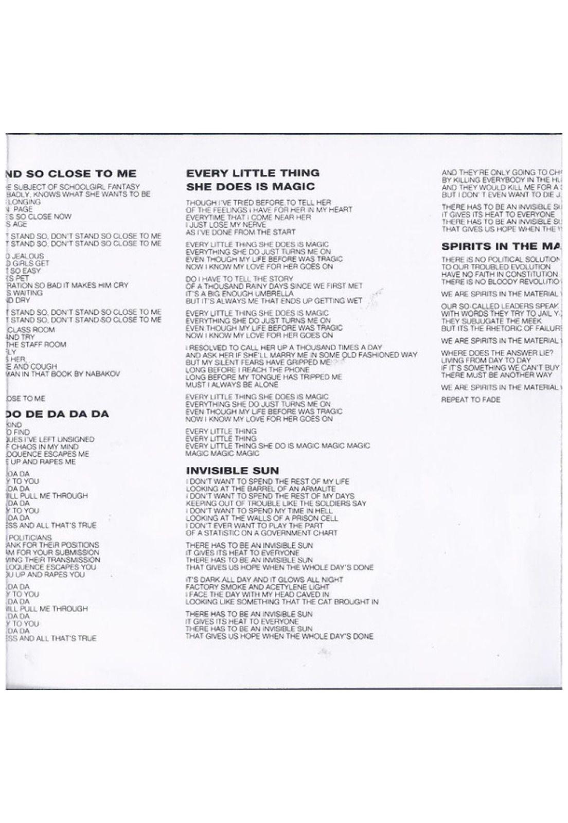 POLICE  - GREATEST HITS | CD-6