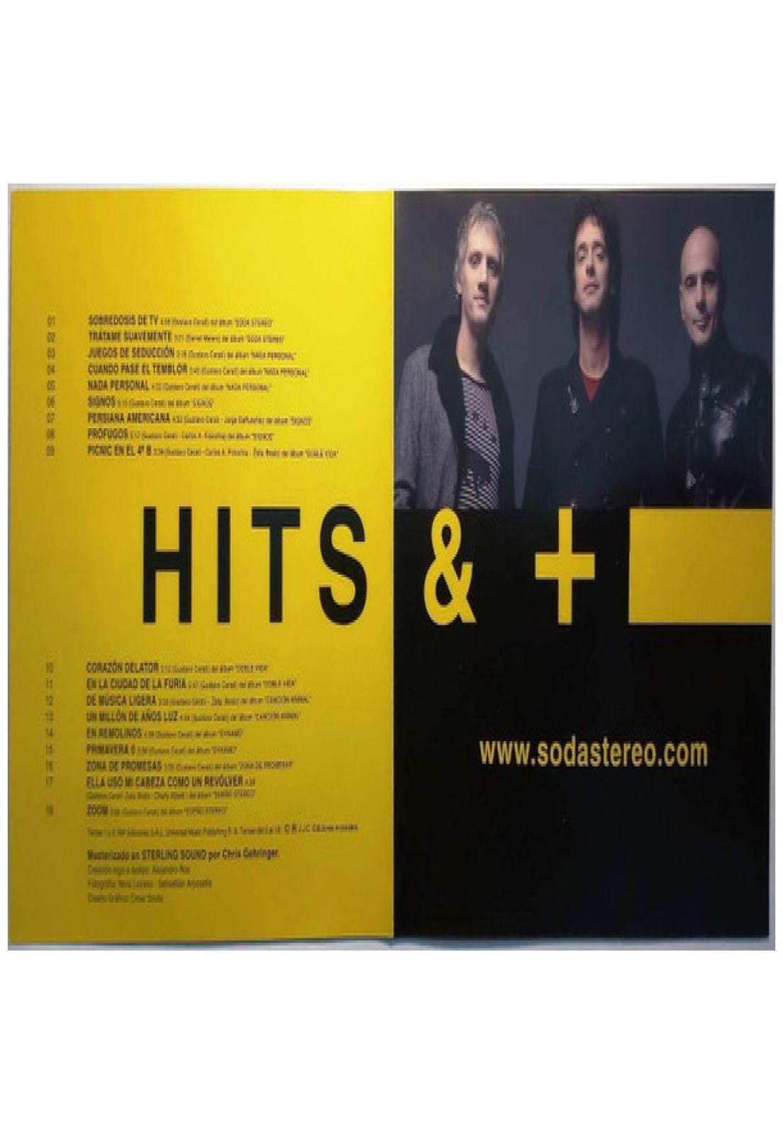 SODA STEREO - ME VERÁS VOLVER: HITS | CD-3