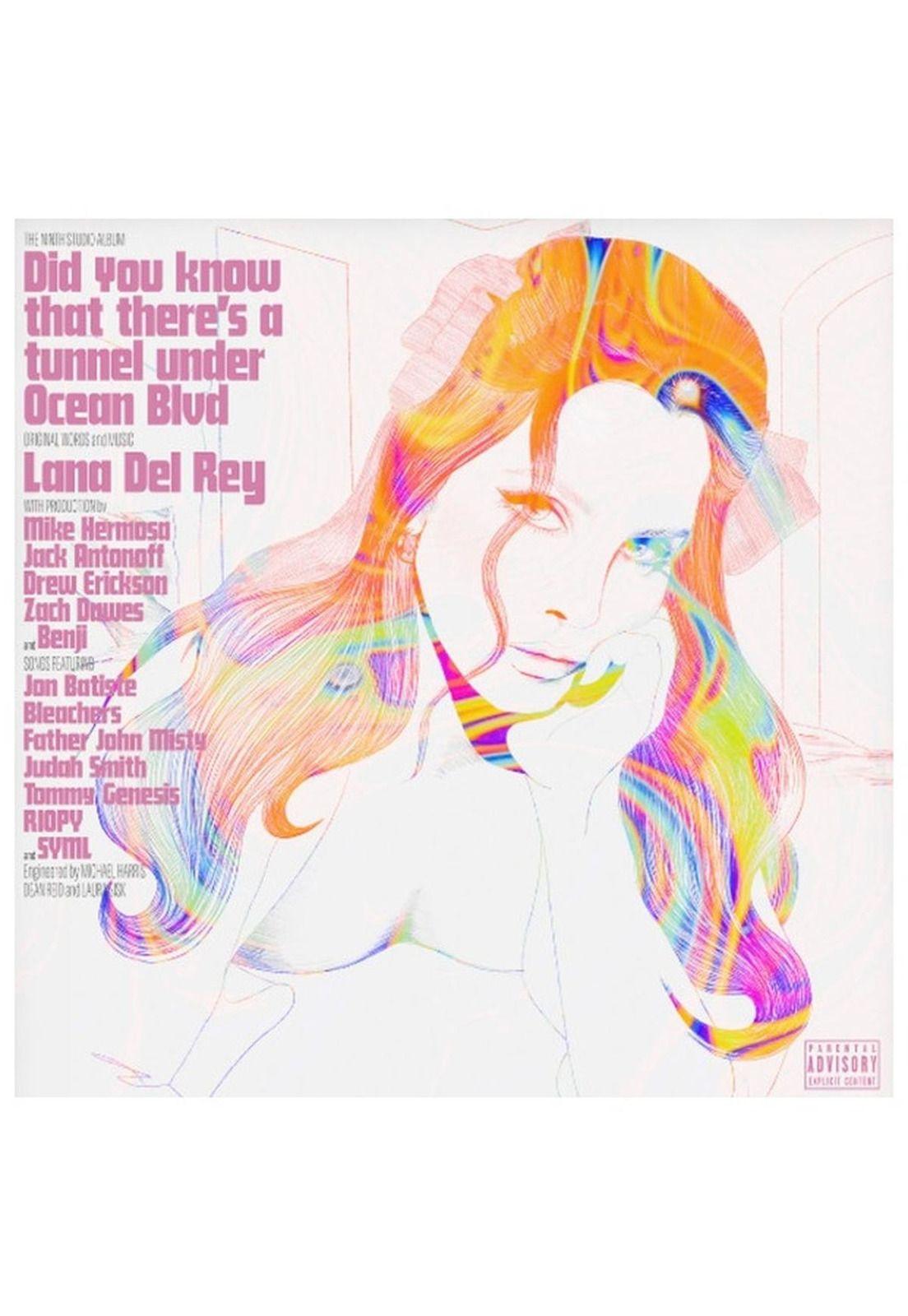LANA DEL REY - DID YOU KNOW THAT THERE'S A TUNNEL UNDER OCEAN BLVD (2LP) (COLOURED VINYL) | VINILO-0