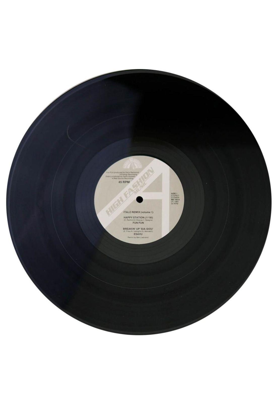 FUN FUN - HAPPY STATION - ITALO REMIX VOLUME 1 | 12" MAXI SINGLE USADO-2