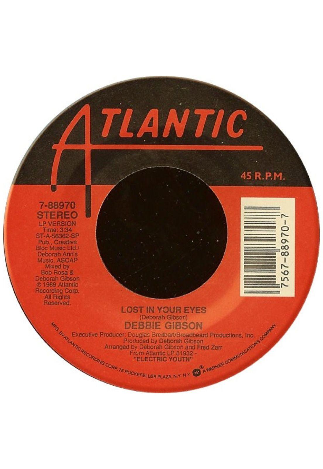 DEBBIE GIBSON - LOST IN YOUR EYES | 7" SINGLE USADO-2