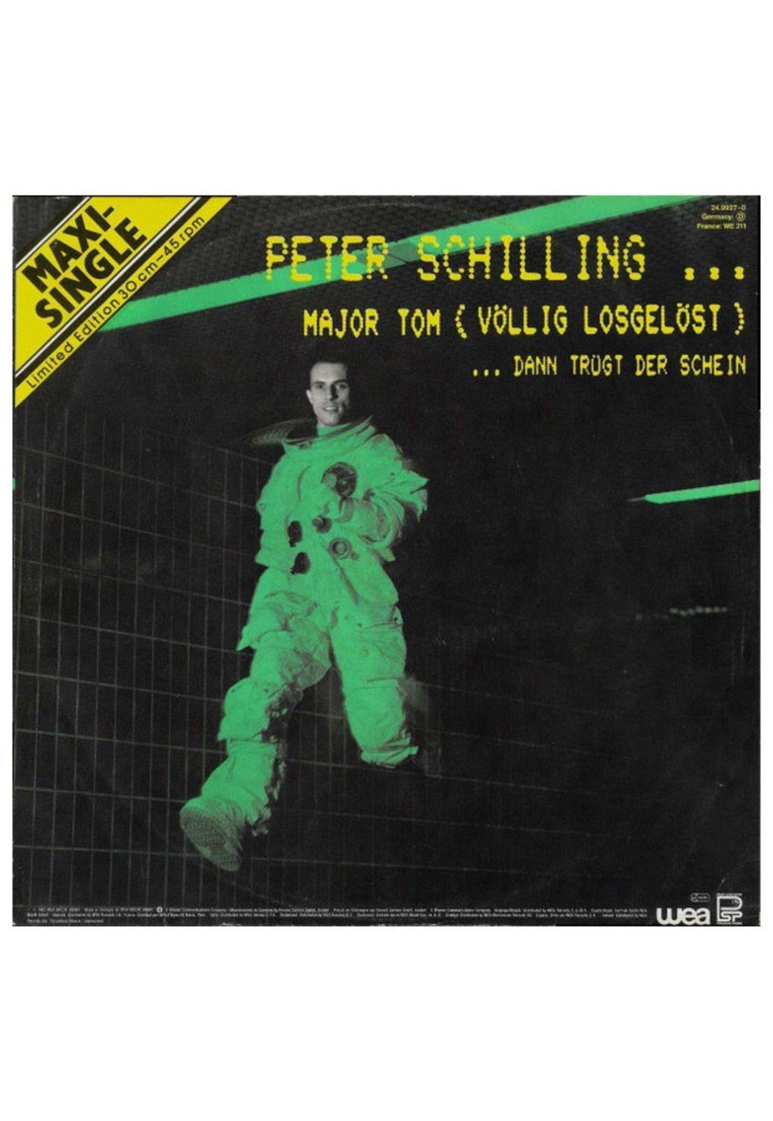PETER SCHILLING - MAJOR TOM (VOLLIG LOSGELLOST) | 12" MAXI SINGLE VINILO USADO-0
