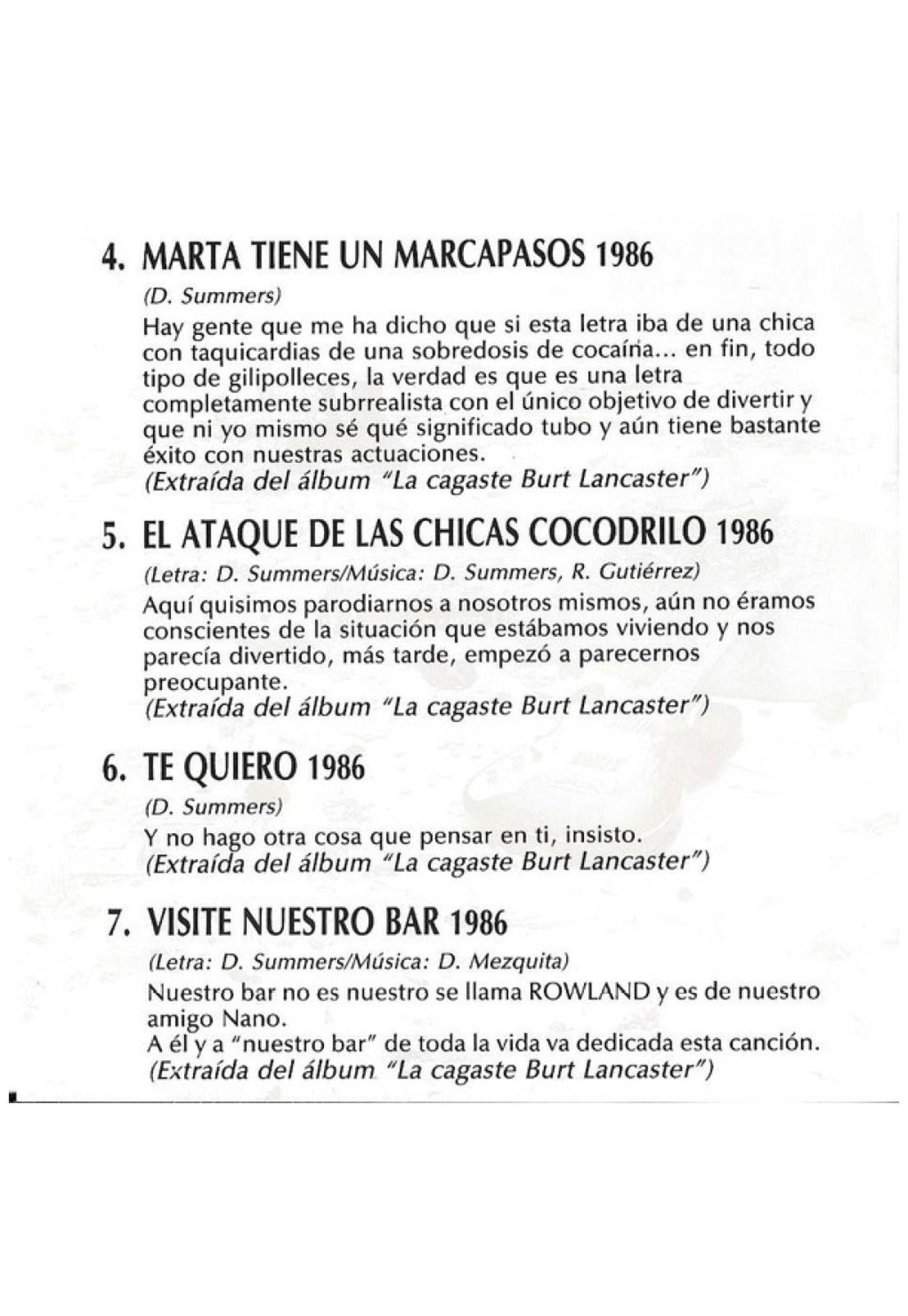 HOMGRES G - LOS SINGLES 1984-1993 | CD-2