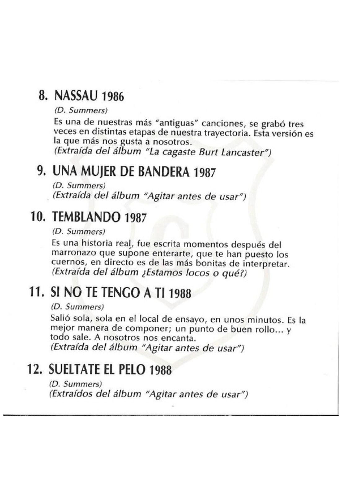 HOMGRES G - LOS SINGLES 1984-1993 | CD-3