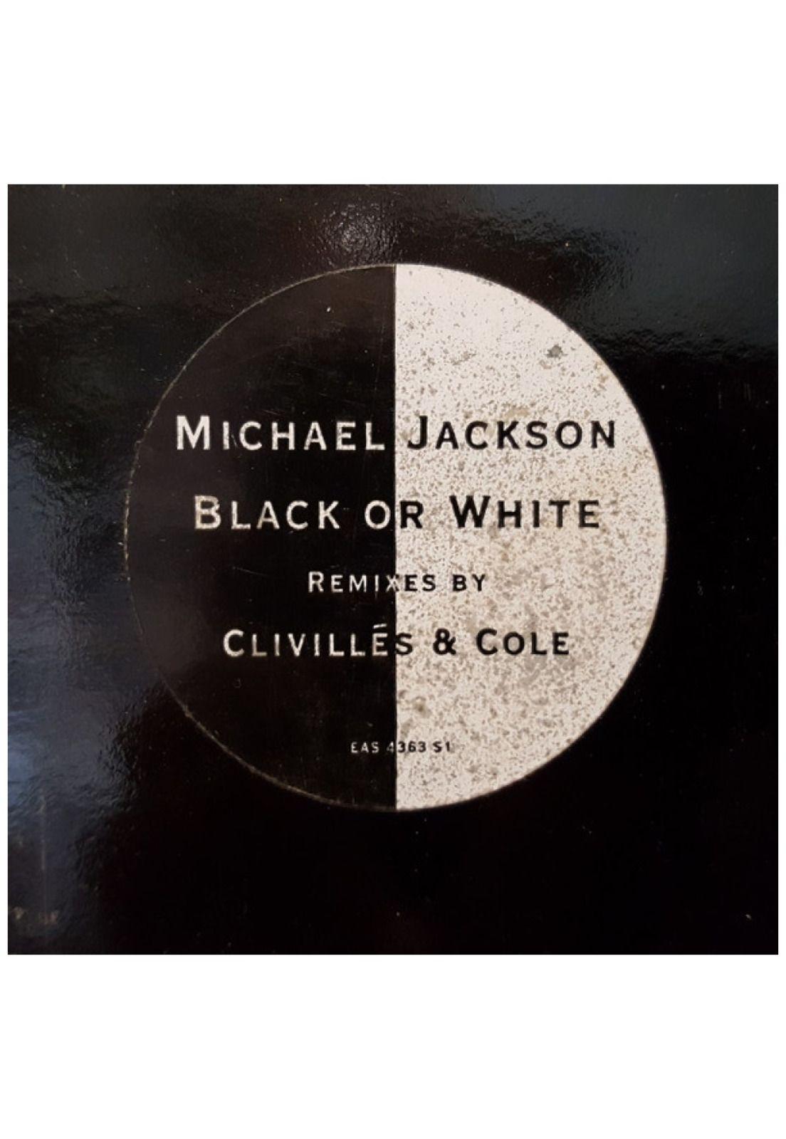 MICHAEL JACKSON - BLACK OR WHITE (THE CLIVILLES & COLE RMS) | 12" MAXI SINGLE VINILO USADO-2