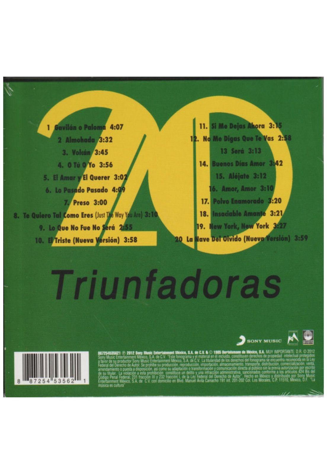 JOSE JOSE - 20 TRIUNFADORAS | CD-2