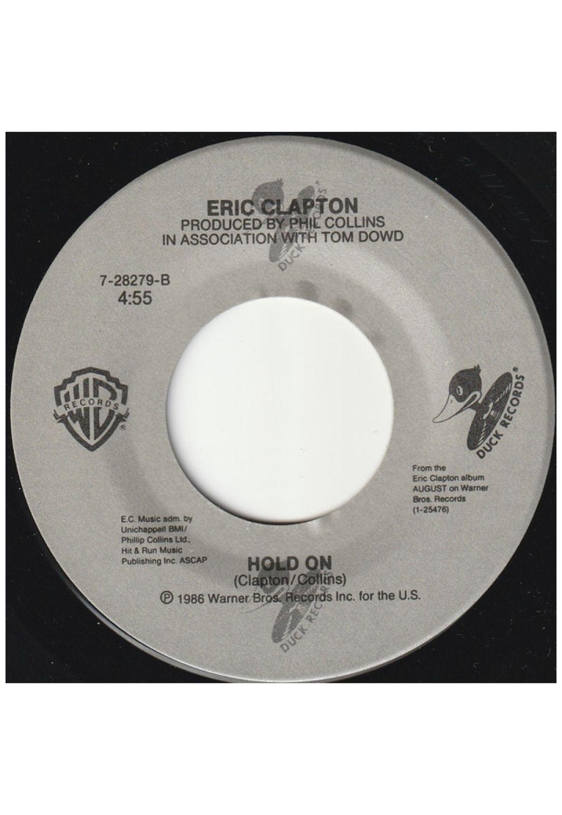 ERIC CLAPTON With TINA TURNER - TEARING US APART | 7" SINGLE USADO-3