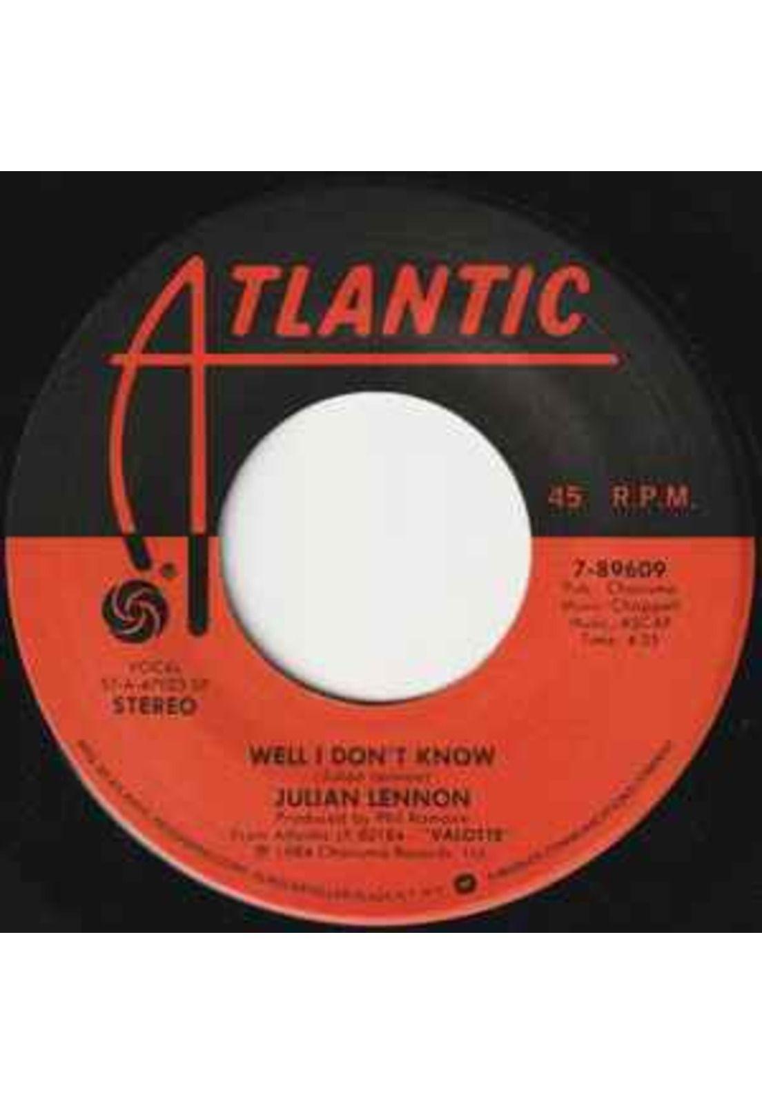 JULIAN LENNON - VALOTTE | 7" SINGLE VINILO USADO-3