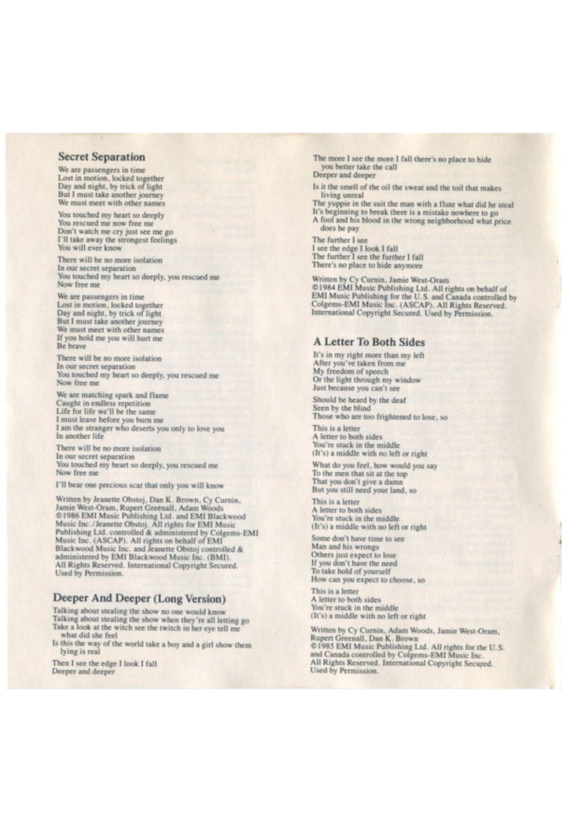 FIXX - ONE THING LEADS TO ANOTHER: GREATEST HITS | CD USADO-6