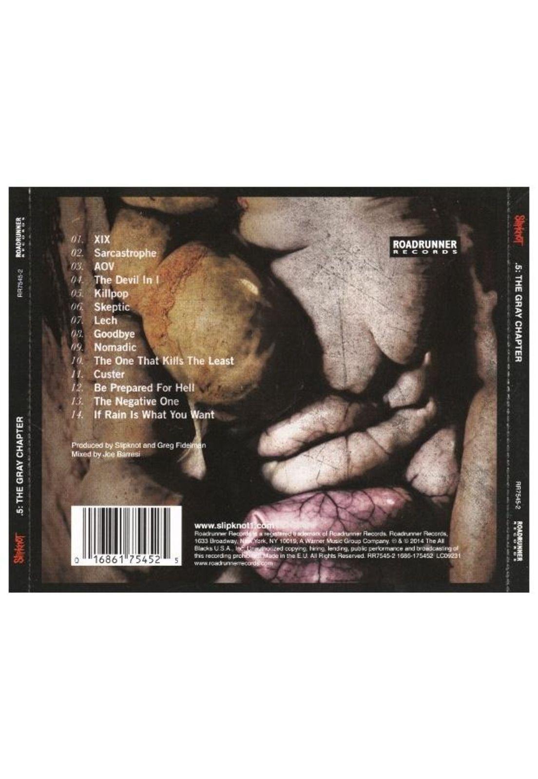 SLIPKNOT - 5: THE GRAY CHAPTER | CD-1
