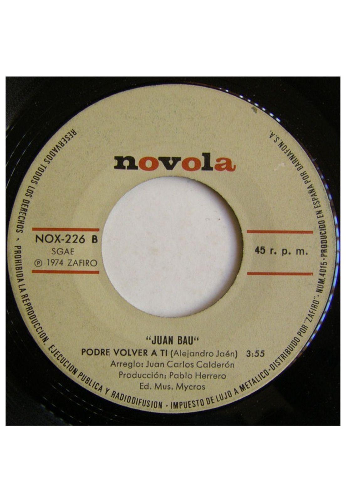 JUAN BAU - PENAS | 7" SINGLE VINILO USADO-2