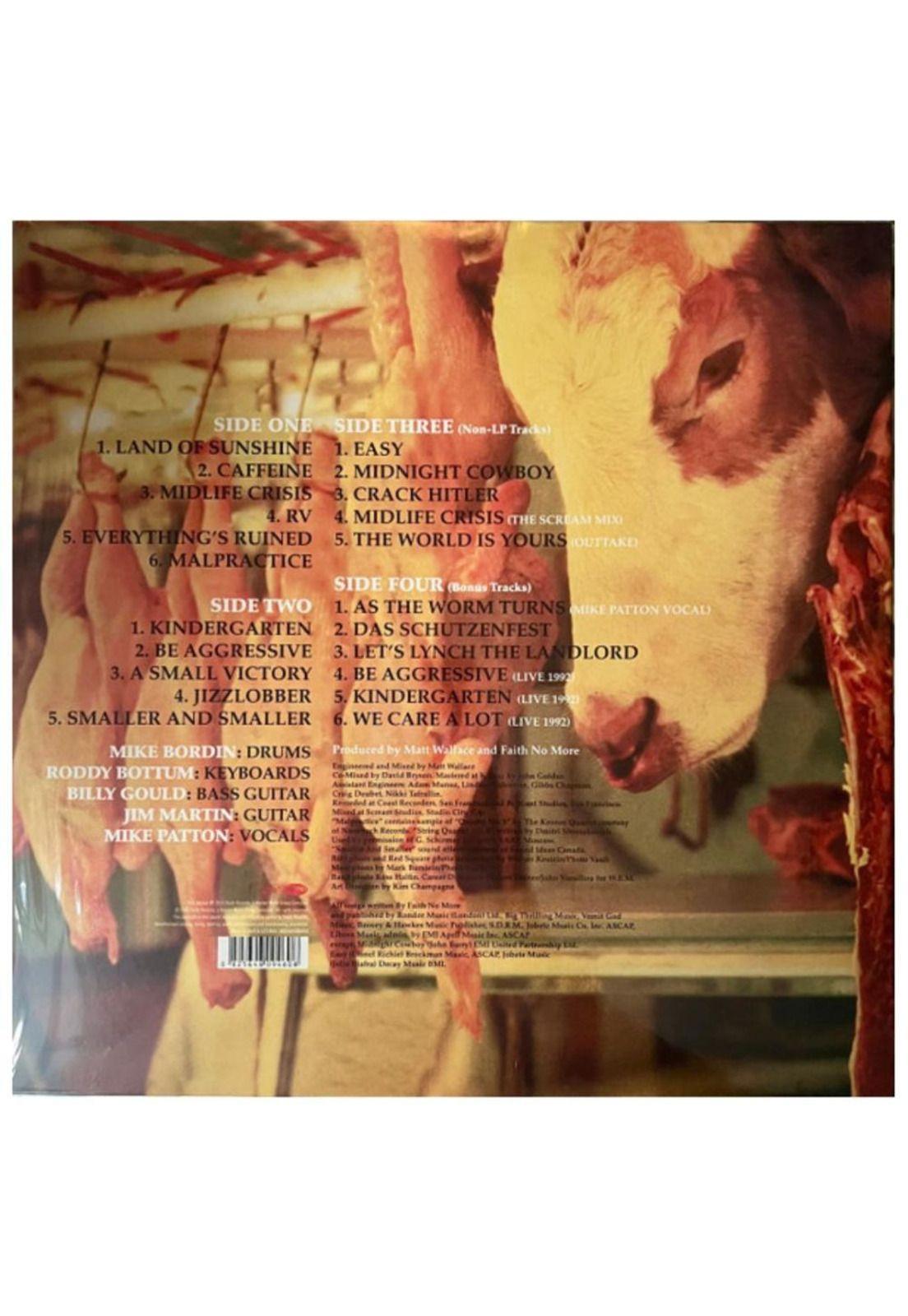 FAITH NO MORE - ANGEL DUST (2LP) | VINILO-1