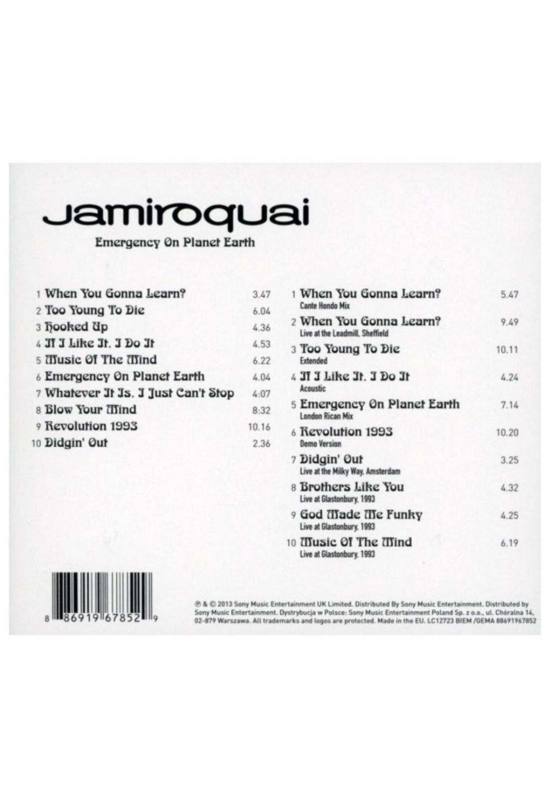 JAMIROQUAI - EMERGENCY ON PLANET EARTH (2CD) | CD-1