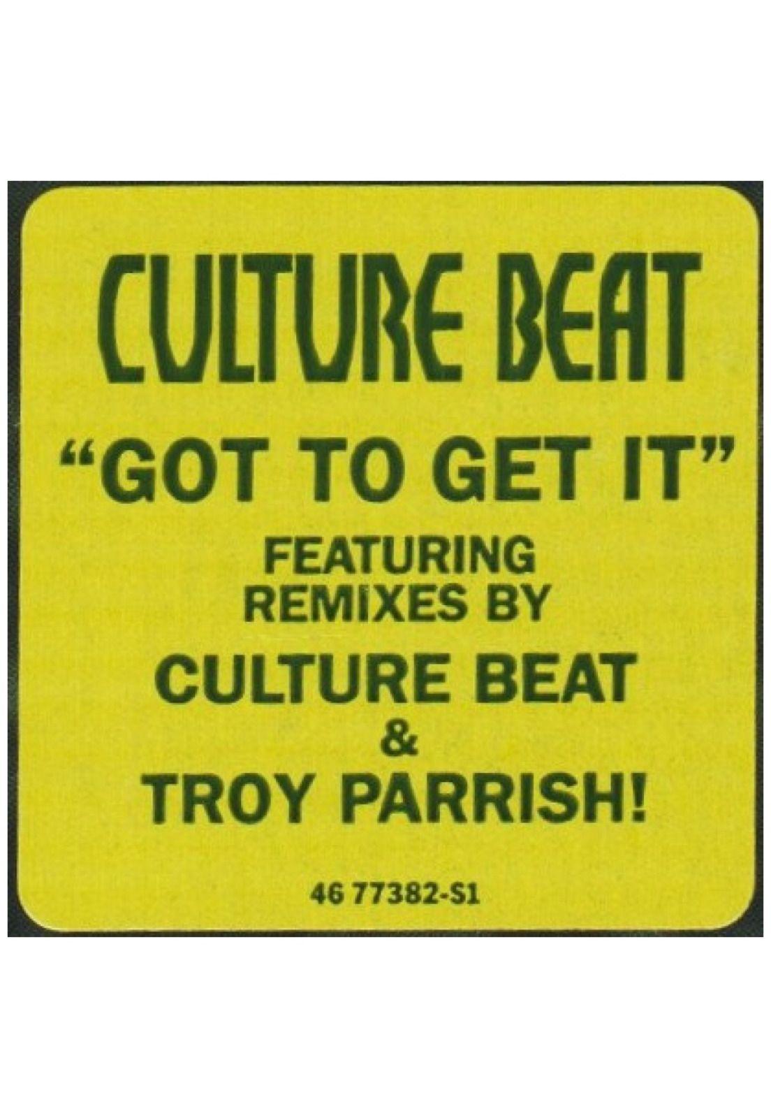 CULTURE BEAT - GOT TO GET IT | 12" MAXI SINGLE VINILO USADO-5