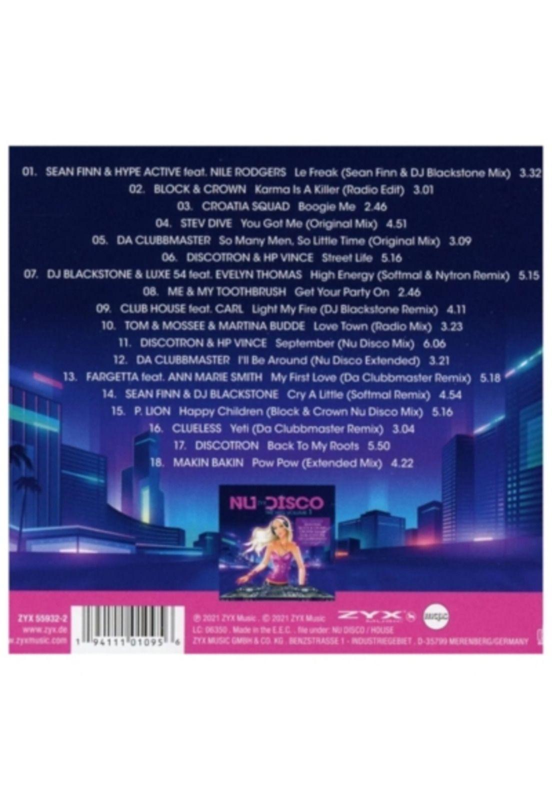 ZYX NU DISCO THE HITS VOL. 1 - VARIOS (CD)-2