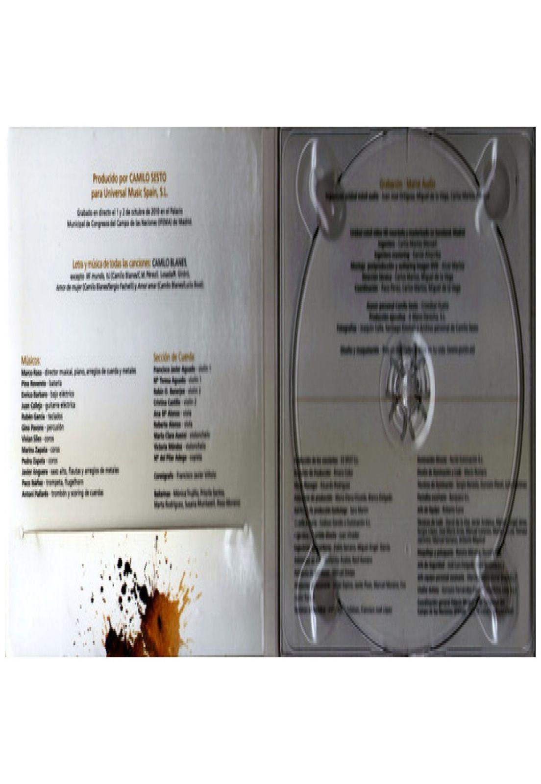 CAMILO SESTO - TODO DE MI EN VIVO (CD+DVD) | CD-2