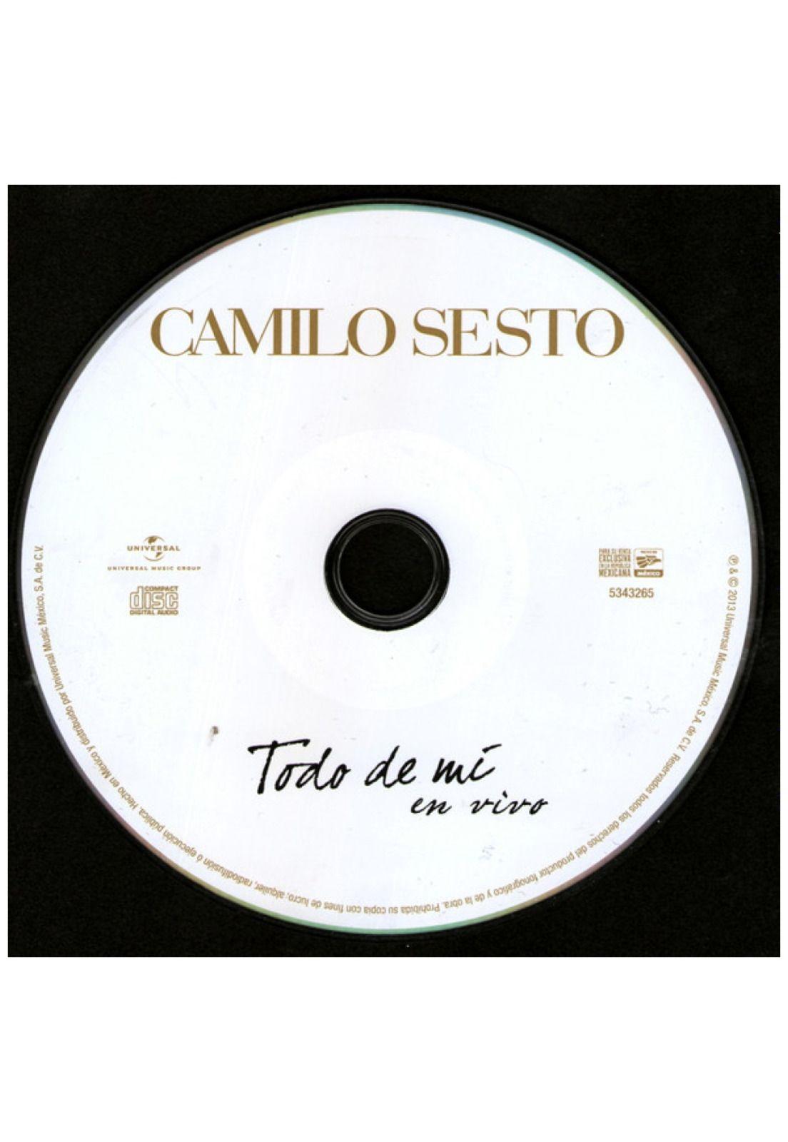 CAMILO SESTO - TODO DE MI EN VIVO (CD+DVD) | CD-3
