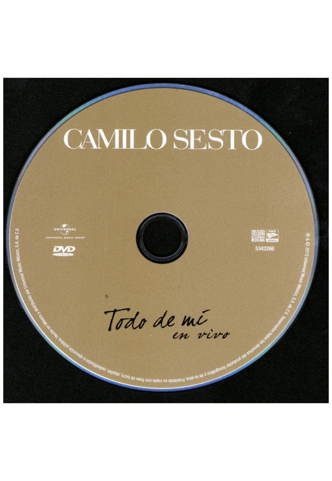 CAMILO SESTO - TODO DE MI EN VIVO (CD+DVD) | CD-4