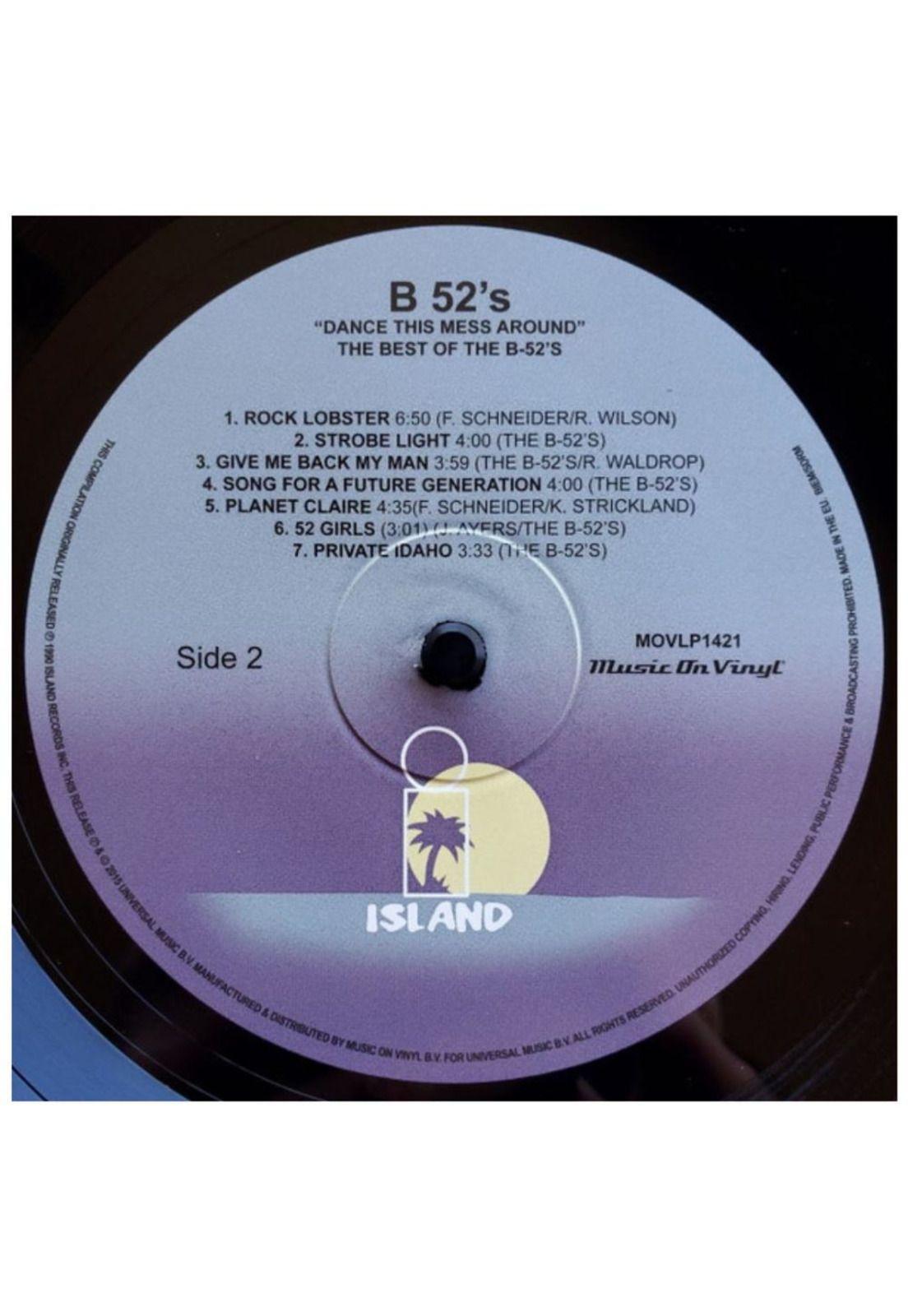 B52S - DANCE THIS MESS AROUND THE BEST | VINILO-3