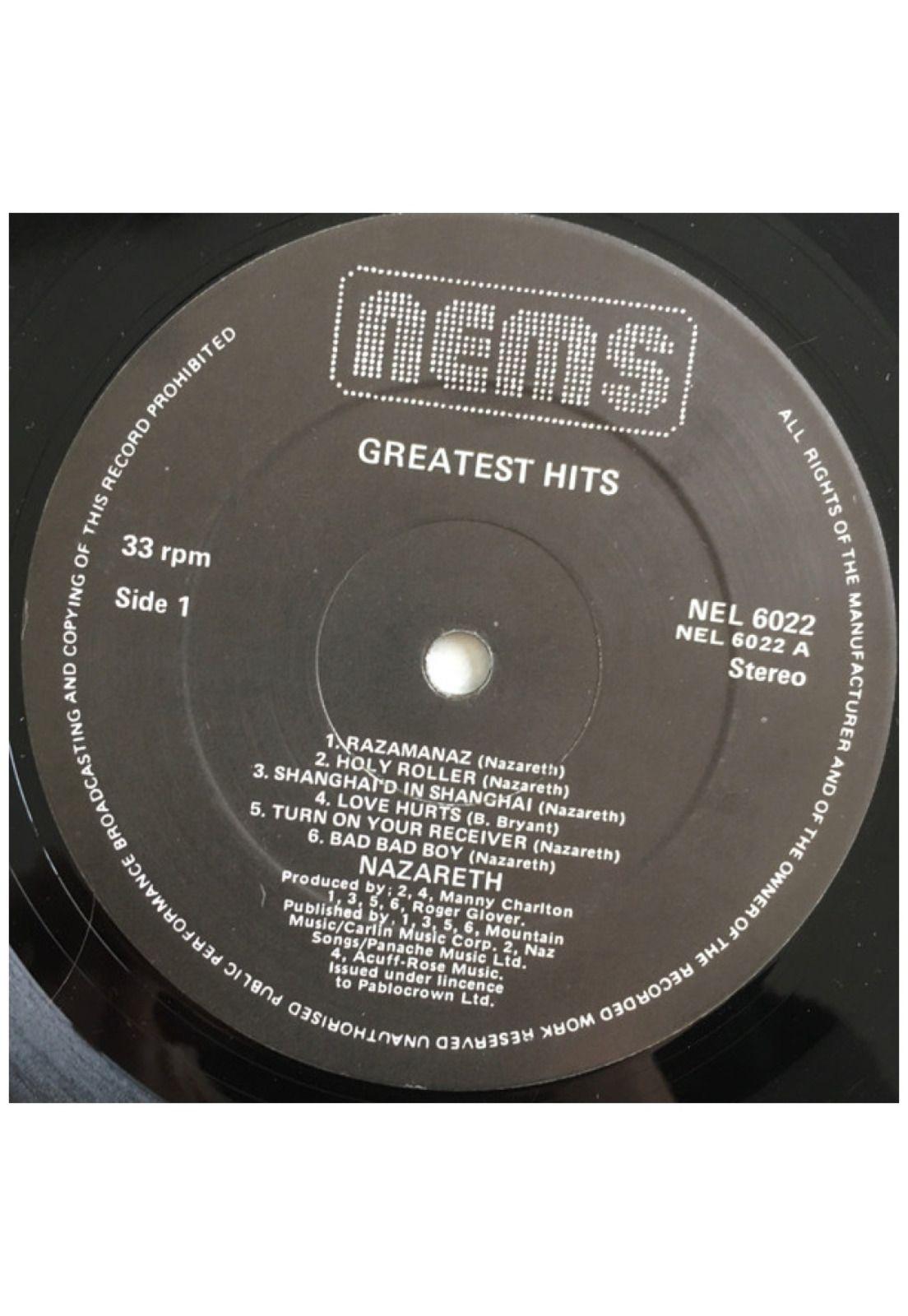 NAZARETH - GREATEST HITS (VDE-NUEVO/SELLADO) | VINILO-2