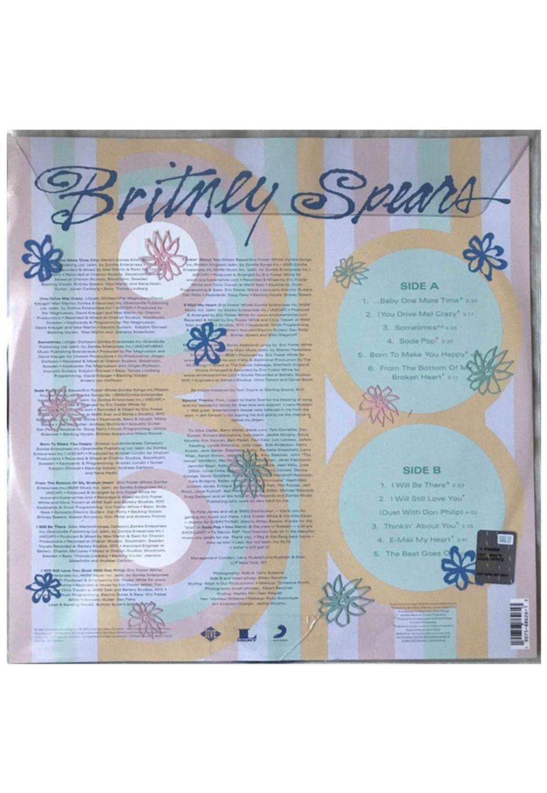 BRITNEY SPEARS - BABY ONE MORE TIME (PICTURE DISC) | VINILO-1