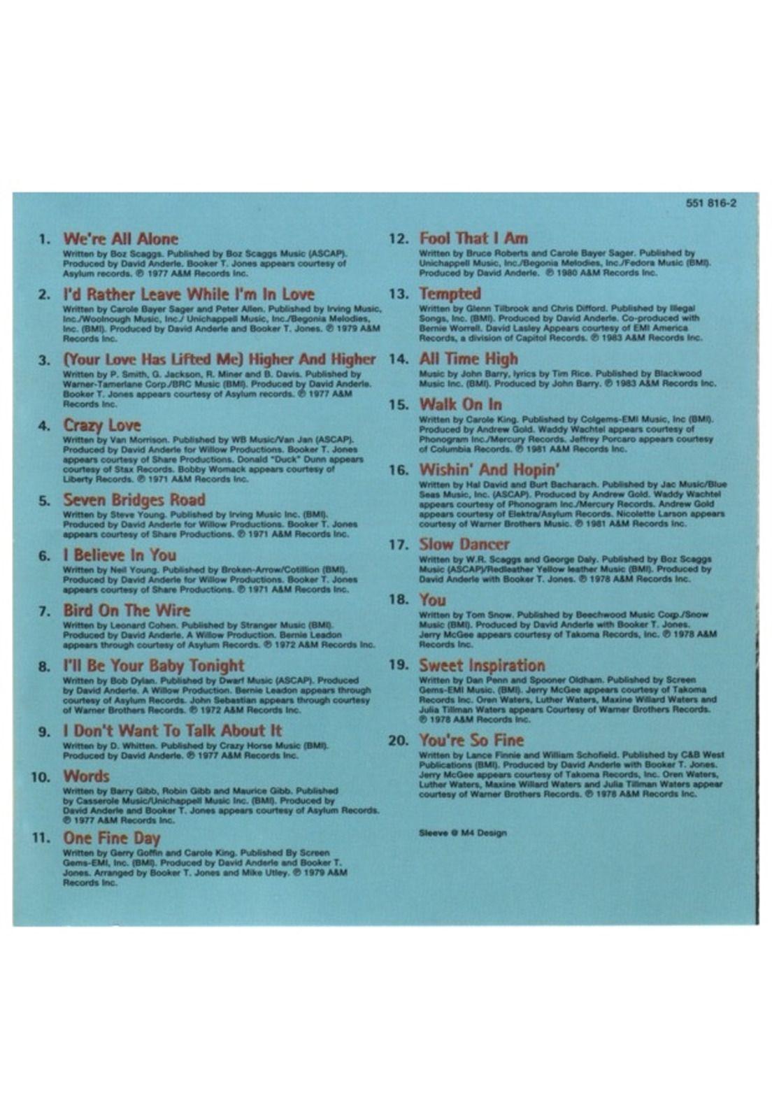 RITA COOLDGE - THE COLLECTION | CD-6