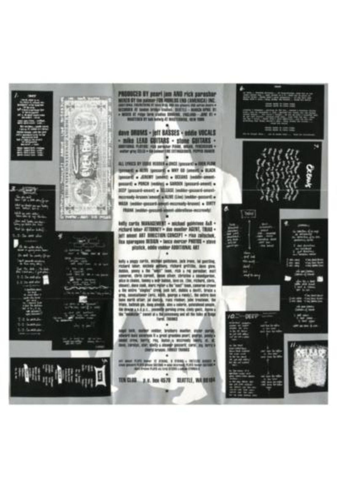 PEARL JAM - TEN BONUS TRACKS | CD-4
