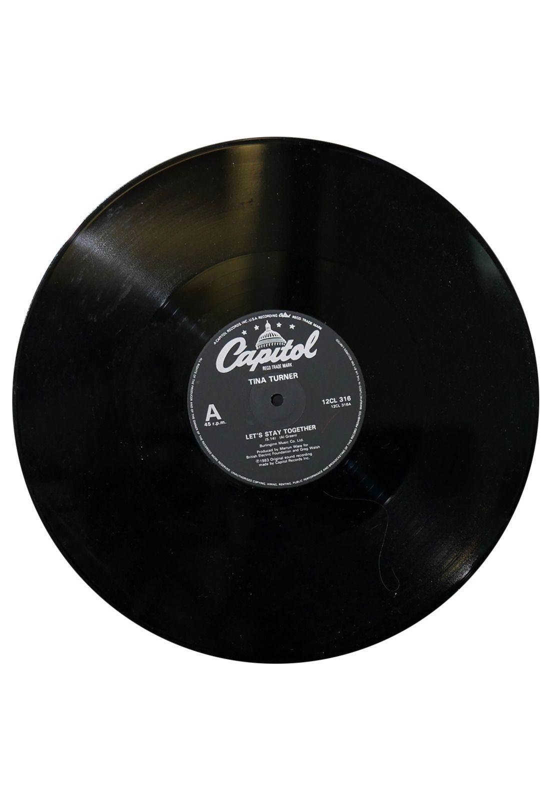 TINA TURNER - LET'S STAY TOGETHER | 12" MAXI SINGLE USADO-2