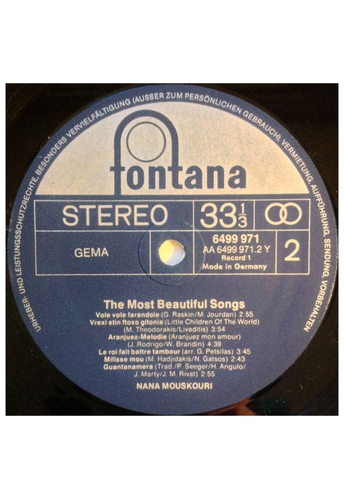 NANA MOUSKUORI - THE MOST BEAUTIFUL SONGS (2LP) | VINILO USADO-4