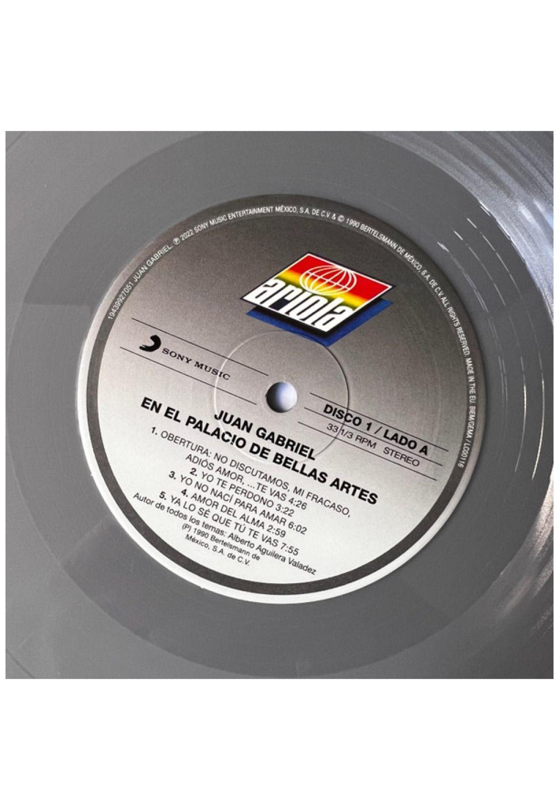 JUAN GABRIEL  - EN EL PALACIO DE BELLAS ARTES (2LP)} | VINILO-3