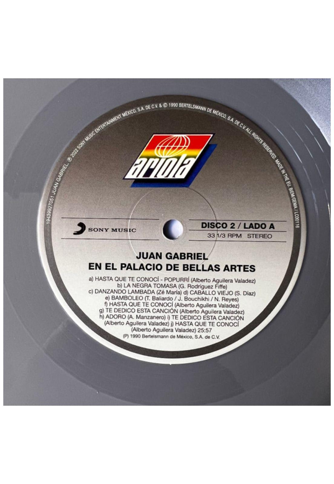 JUAN GABRIEL  - EN EL PALACIO DE BELLAS ARTES (2LP)} | VINILO-7