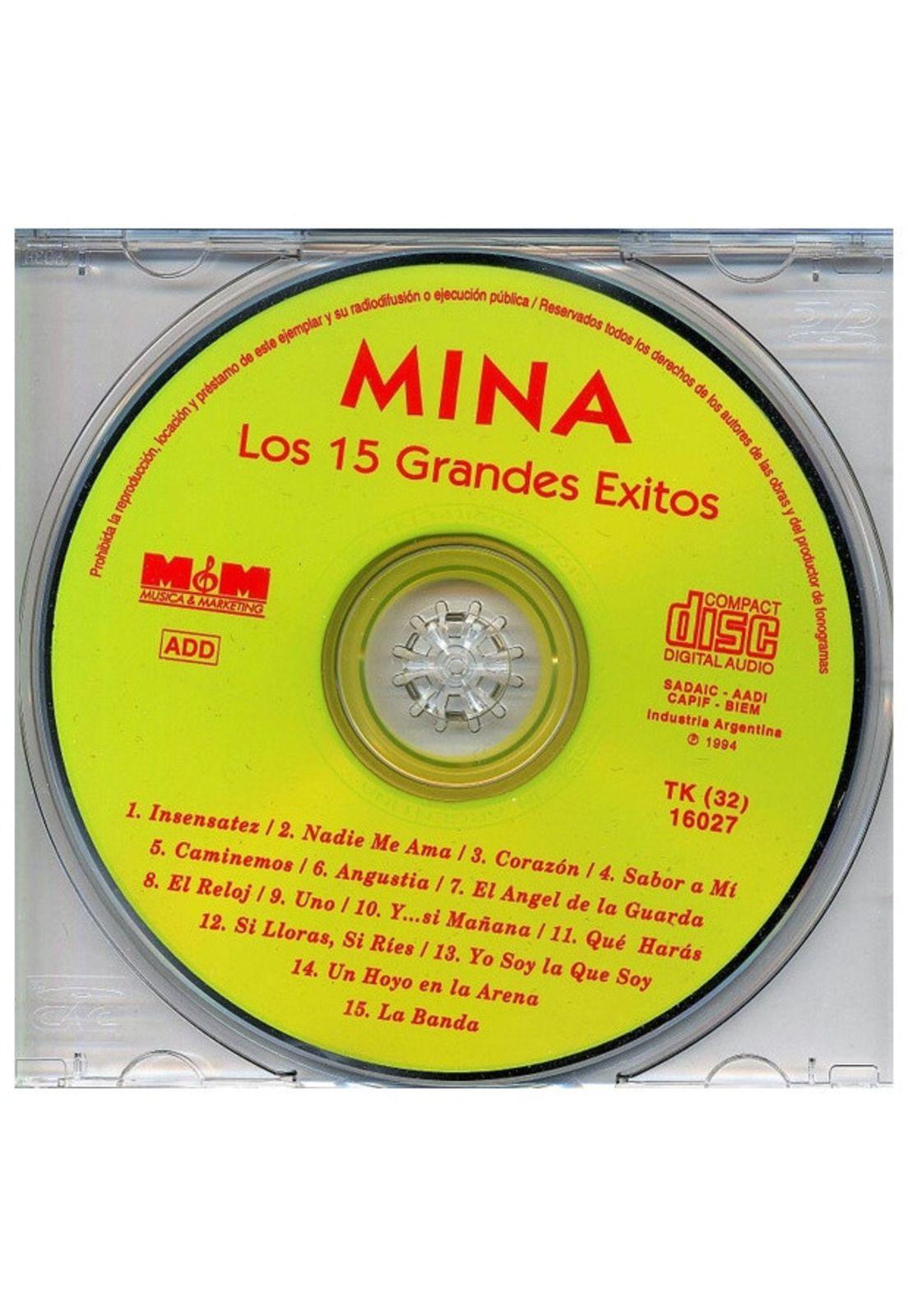 MINA - 15 GRANDES EXITOS | CD-2