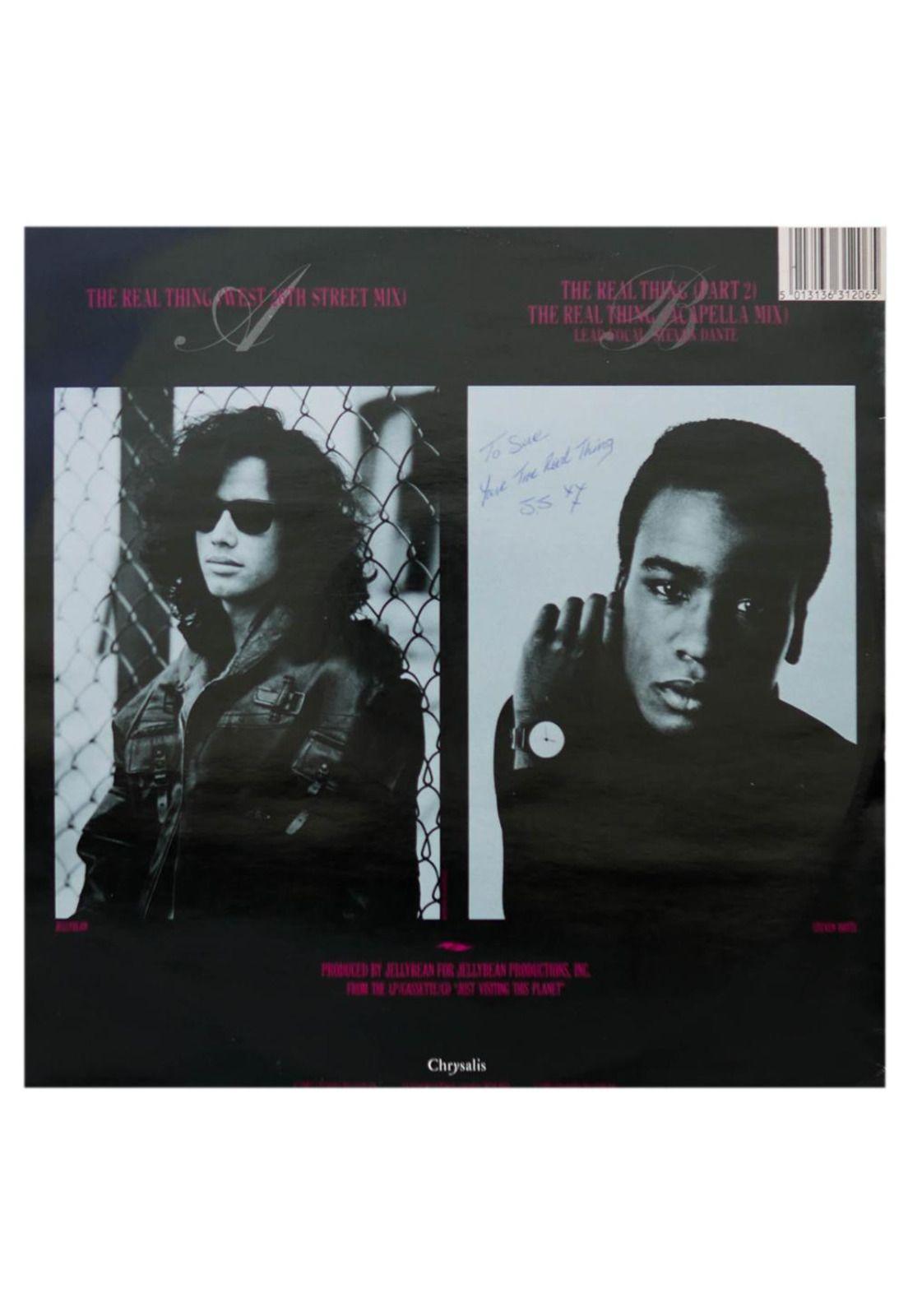 JELLYBEAN  - THE REAL THING | 12" MAXI SINGLE USADO-1