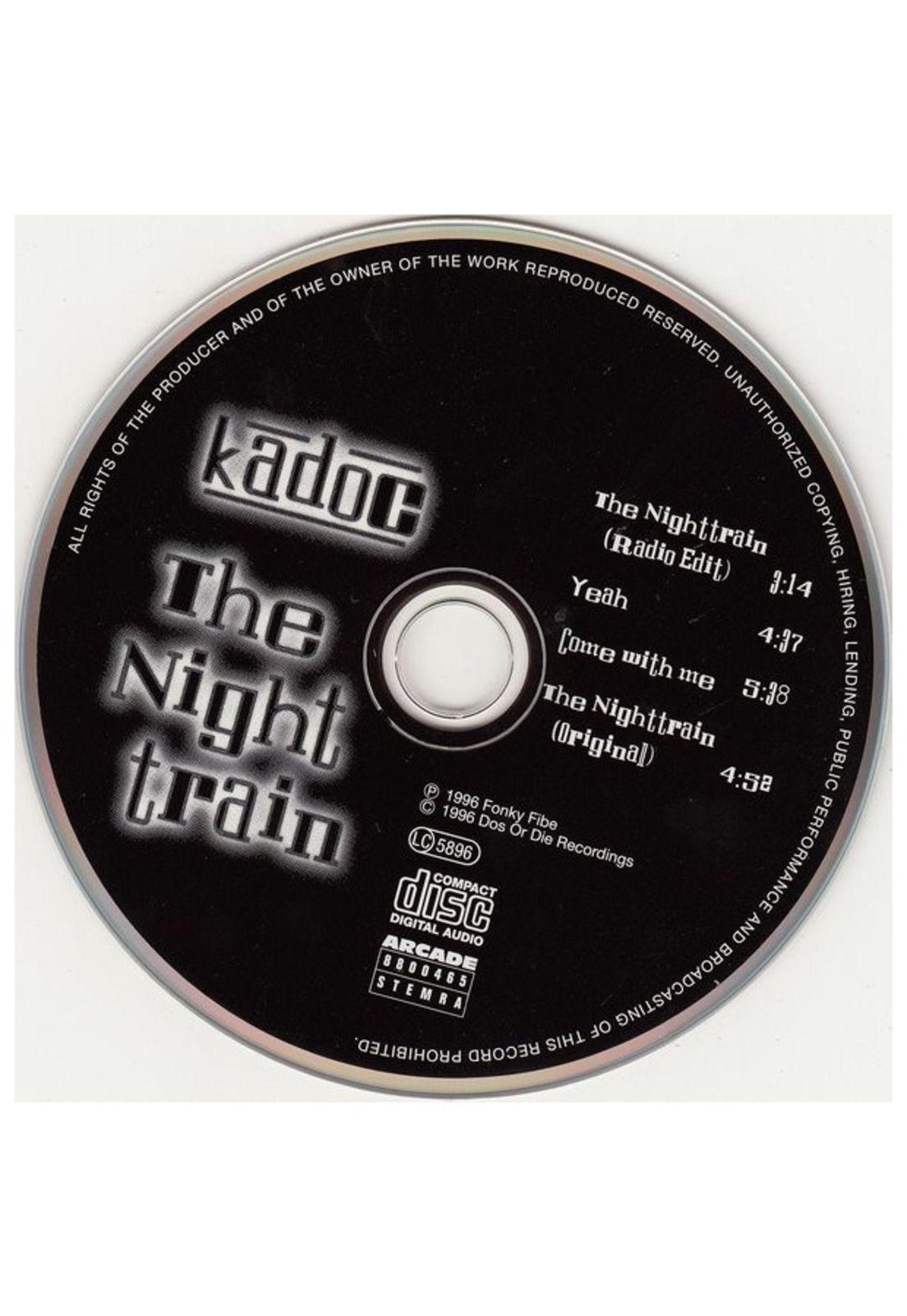KADOC - THE NIGHT TRAIN | CD SINGLE USADO-2