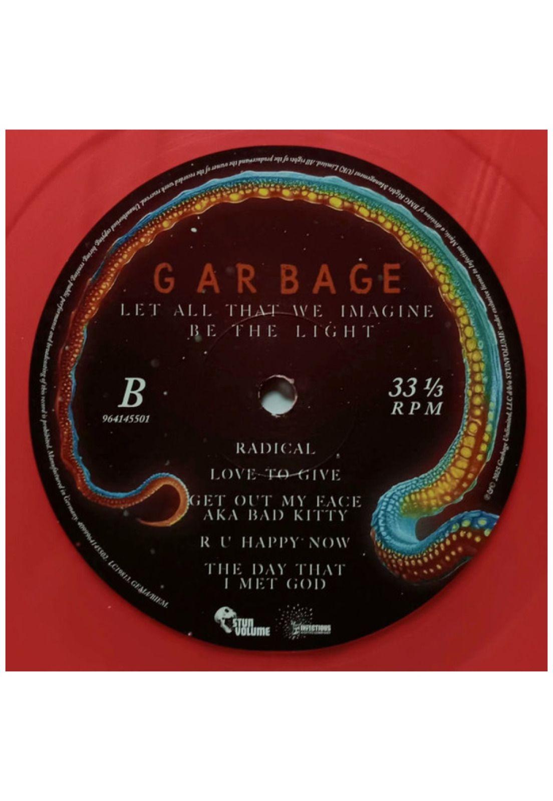 GARBAGE - LET ALL THAT WE IMAGINE BE THE LIGHT (ORANGE VINYL) | VINILO-5