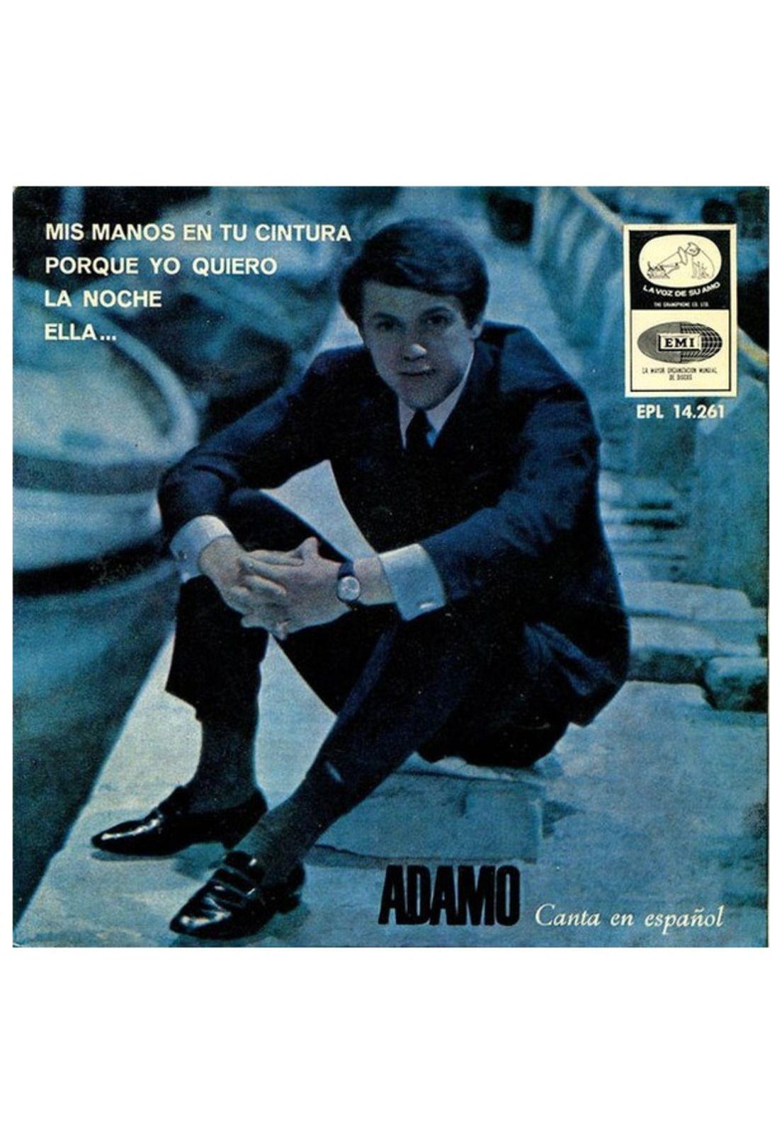ADAMO - MIS MANOS EN LA CINTURA/LA NOCHE | 7" SINGLE VINILO USADO-0