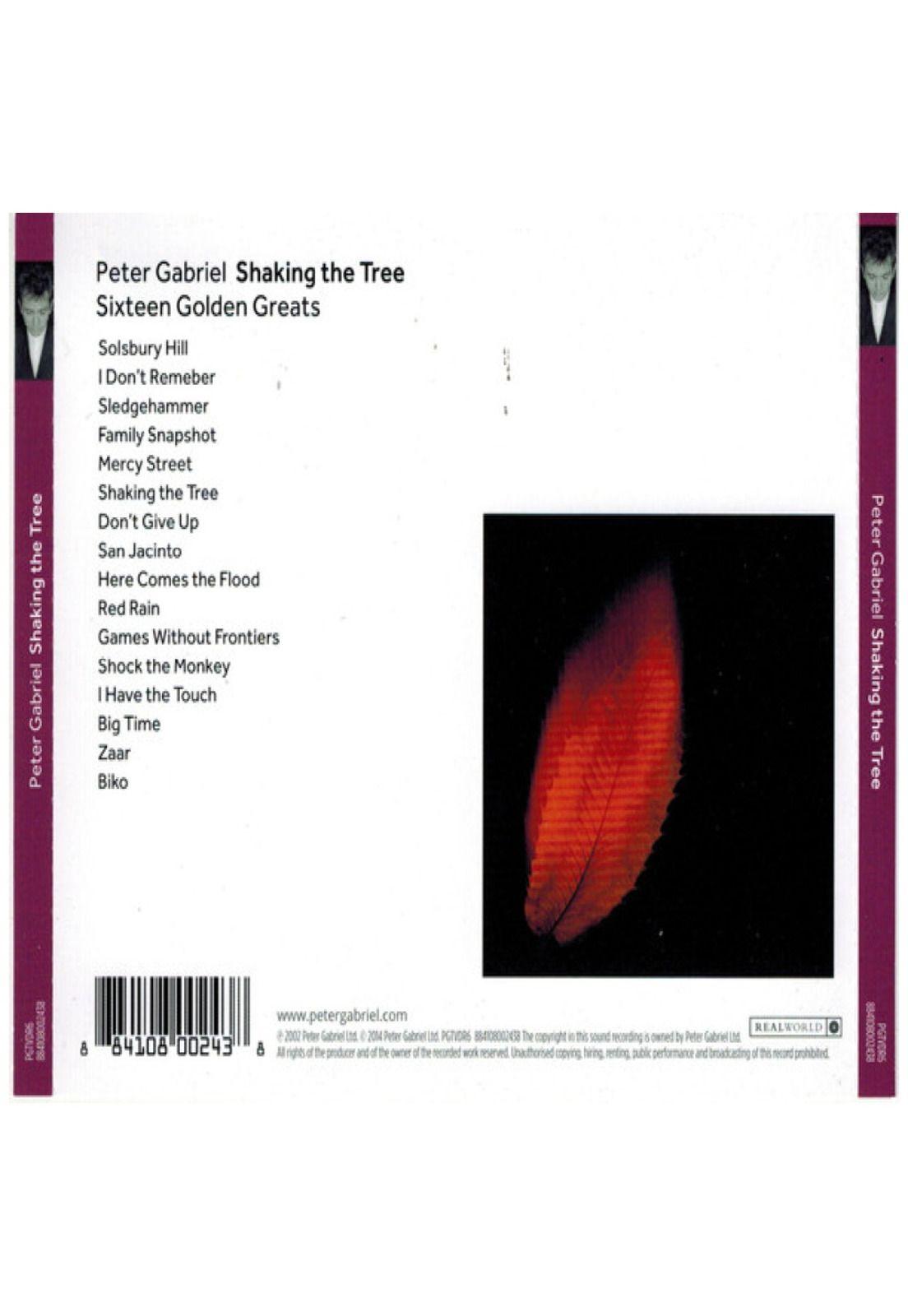 PETER GABRIEL  - SHAKING THE TREE: 6 GOLDEN GREATS | CD-9