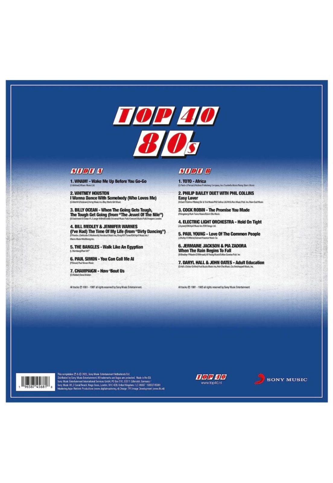 TOP 40 80'S - VARIOUS TOP 40 80'S | VINILO-2