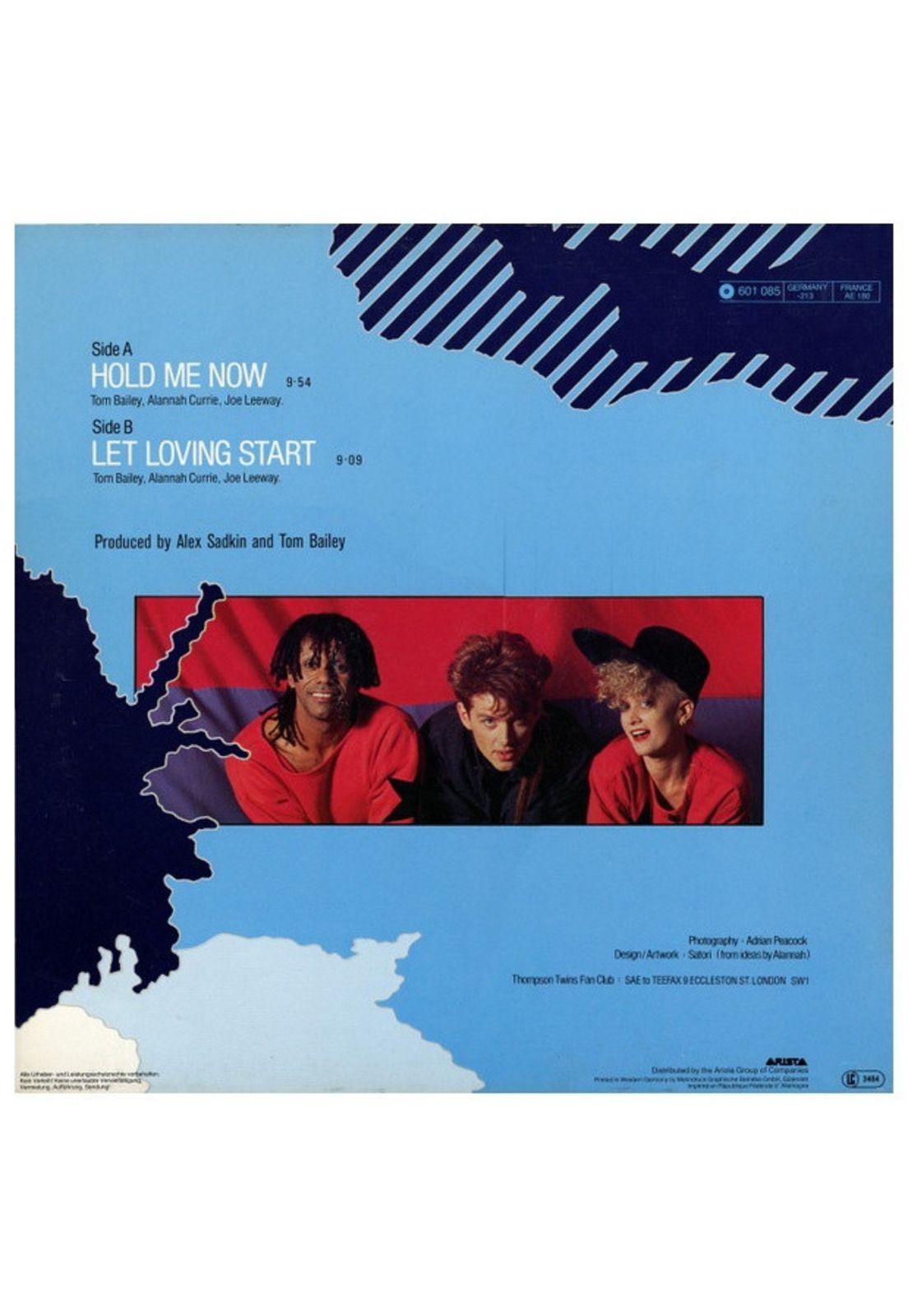 THOMPSON TWINS - HOLD ME NOW | 12" MAXI SINGLE VINILO USADO-2