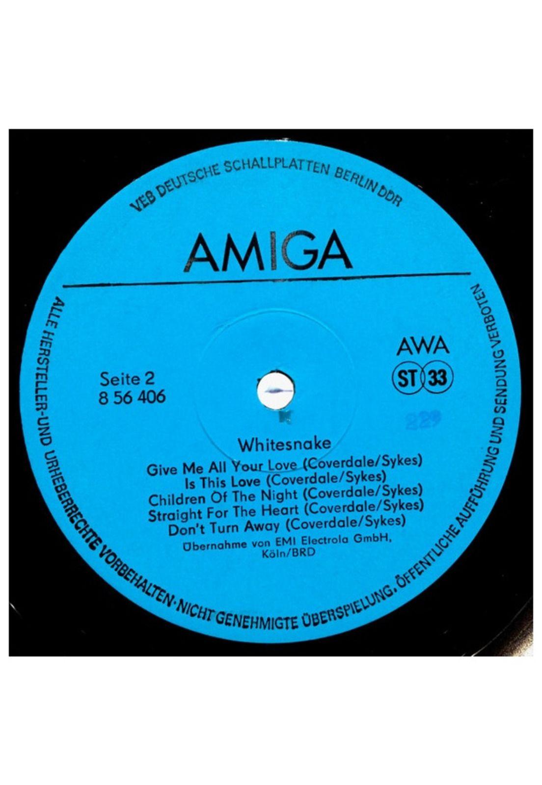 WHITESNAKE - WHITESNAKE: AMIGA COLLECTION | VINILO USADO-3