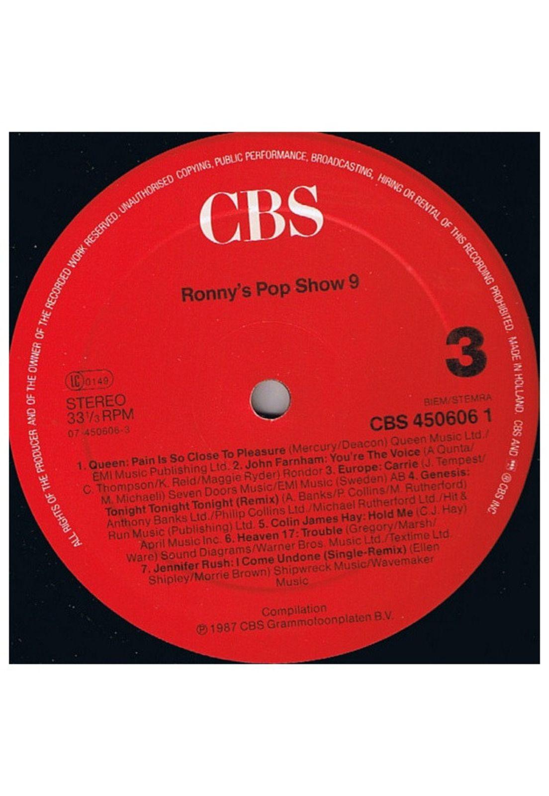 RONNY'S POP SHOW - VARIOUS ARTIST (2LP) | VINILO USADO-4