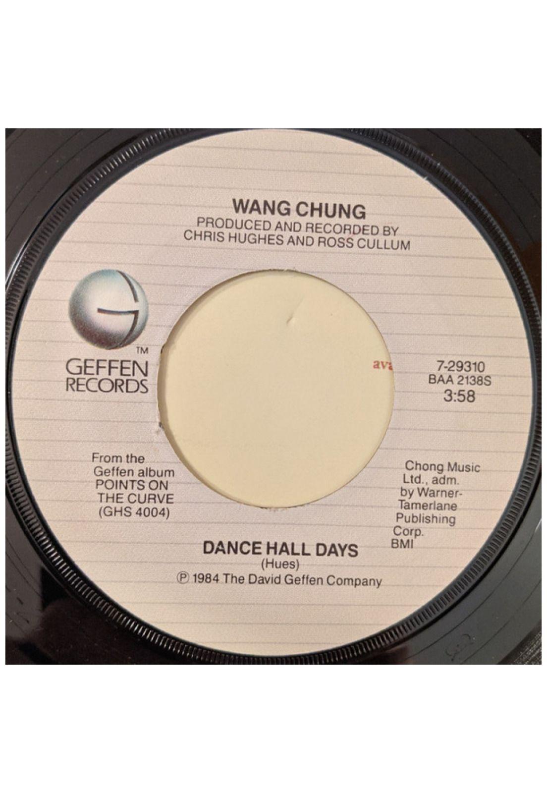 WANG CHUNG - DANCE HALL DAYS | 7" SINGLE USADO-2