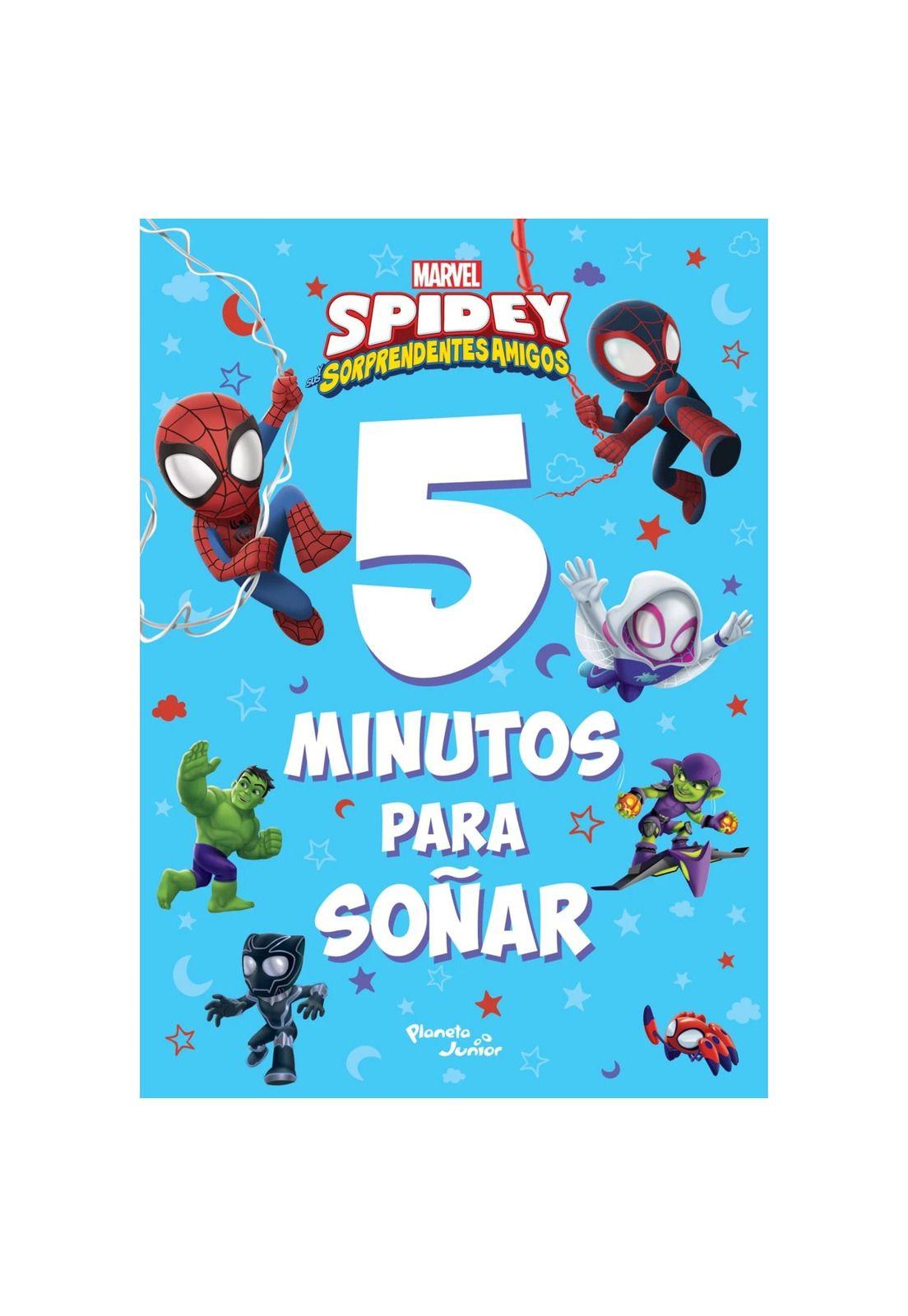 SPIDEY Y SUS SORPRENDENTES AMIGOS. 5 MINUTOS PARA (TAPA RÚSTICA) - DISNEY | LIBRO-0