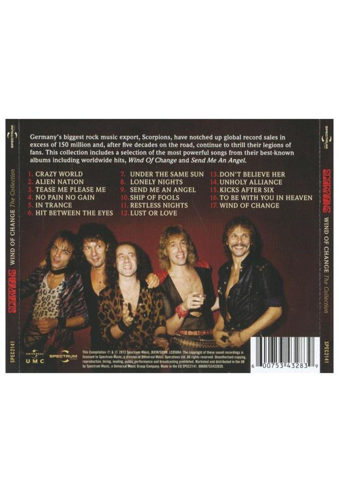 SCORPIONS - WIND OF CHANGE: BEST OF | CD-1