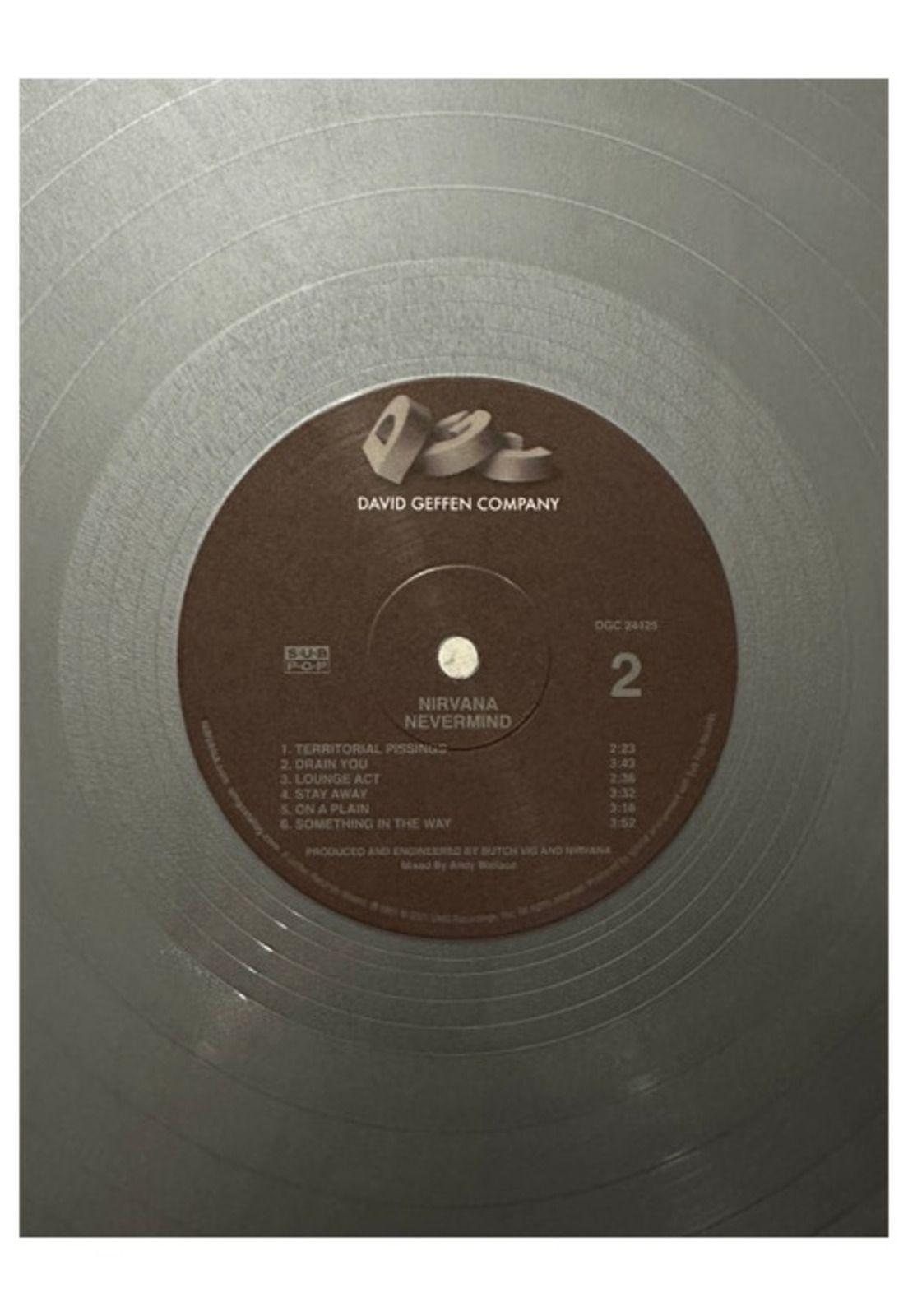 NIRVANA - NEVERMIND (EXCLUSIVE LTD EDITION) (METALLIC SILVER VINYL) | VINILO-5